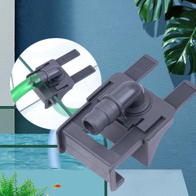 Fish Tank Hose Clamp Stretchable Easy To Install Plastic Aquarium Water Pipe Fixed Connector for Aquarium