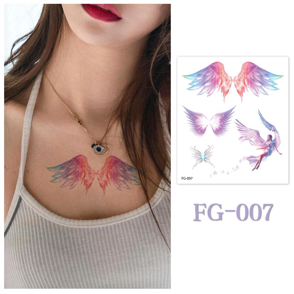 Rikalong Waterproof Glitter Butterfly Tattoo Stickers for Music Festival & Children's Face Makeup