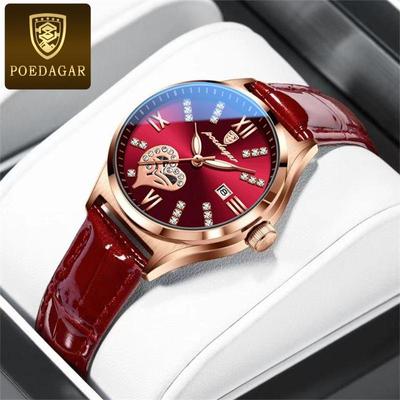 Nuovo orologio da donna di lusso di marca TOP con orologi al quarzo da donna luminosi impermeabili con scatola