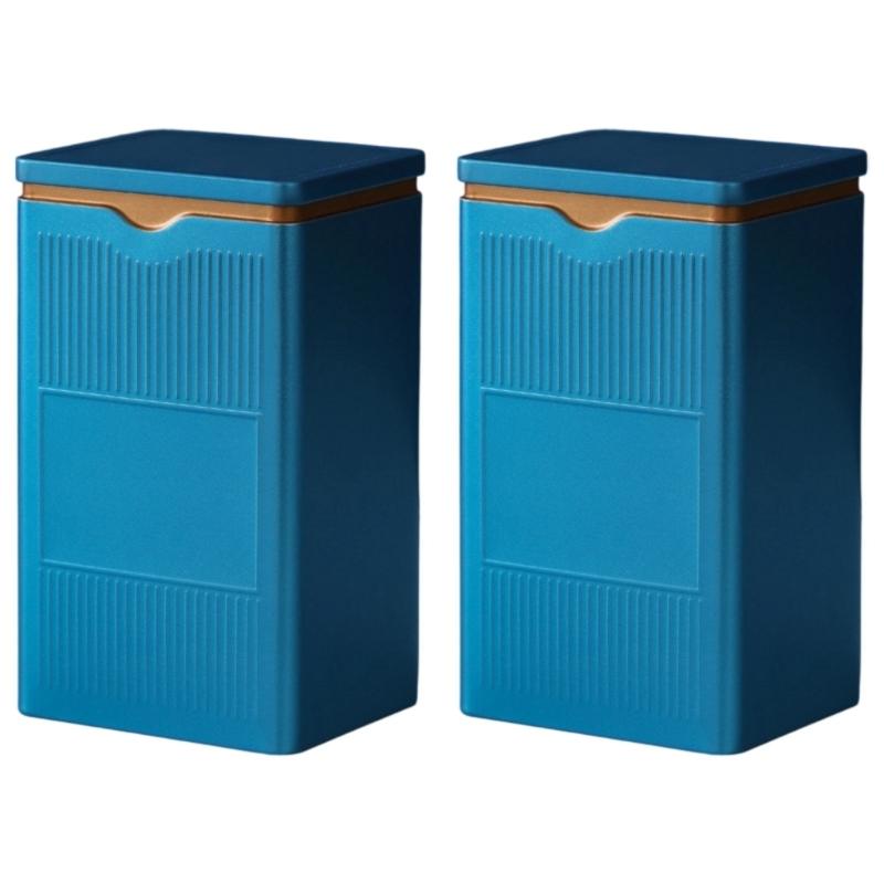 Tea Storage Container For Loose Leaf Tea Stylish Kitchen Canister For Storing Coffee Beans Or Dry Snacks