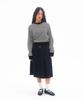 AMES-WORLDWIDE Basic Small Logo Stripe Knit Black