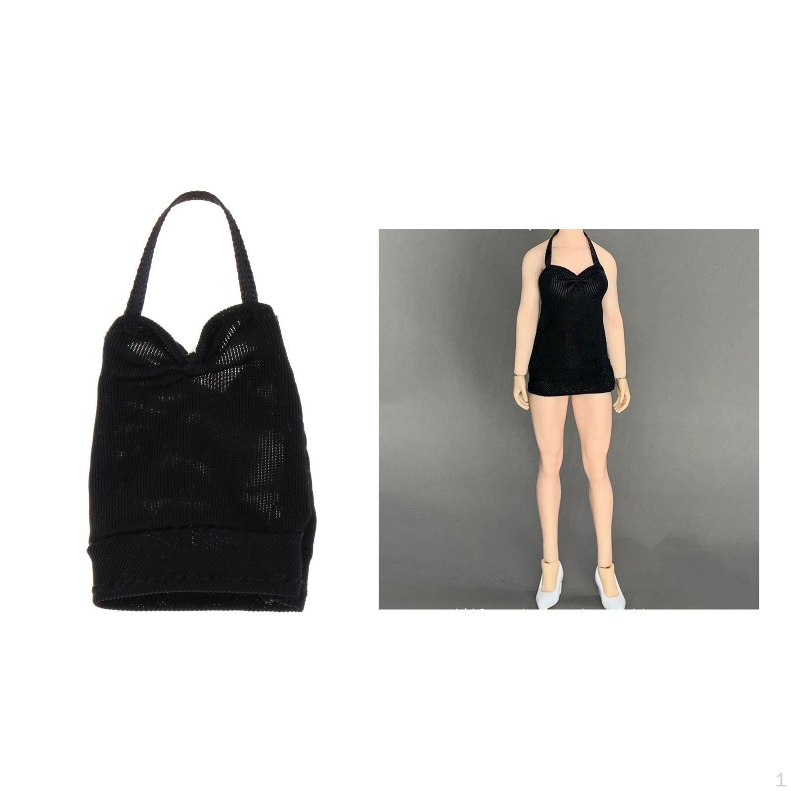 

Female Clothing Dress /12 Action Figure Women Doll чорний