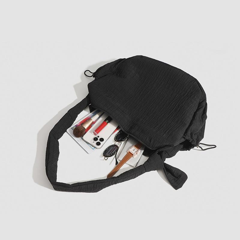 Large-capacity Commuter All-in-one Lazy Tote Bag Women's Crossbody Canvas Cloud Puff Bag