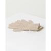 Daks Beige Cashmere Gloves With Embroidery Dcgv1f289i2