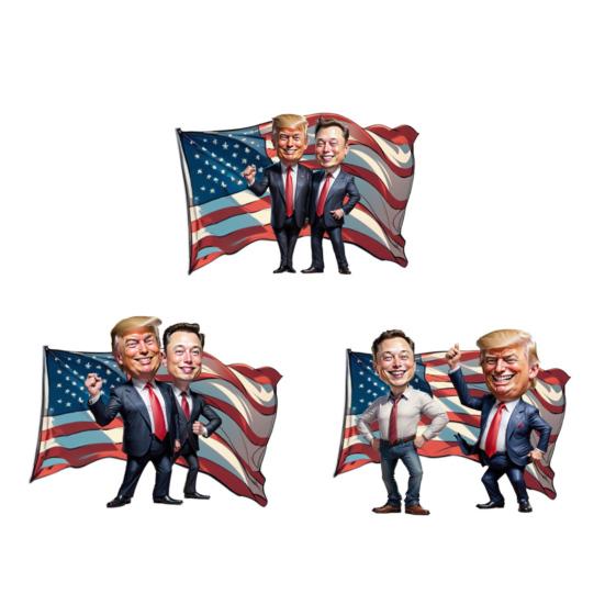 Trump Christmas Ornament 2024 Funny Trump Acrylic Ornament Christmas Tree Hanging Decoration for