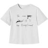 TonLion 2026 Summer Women's Letter Short Sleeve T-Shirt