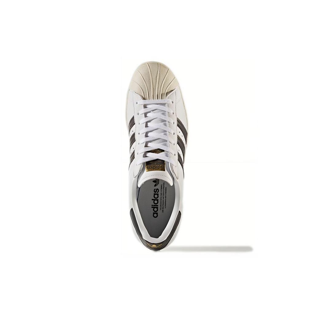 Adidas Originals Superstar 80s Low Top Sneakers Unisex Sneakers White Black BZ0144