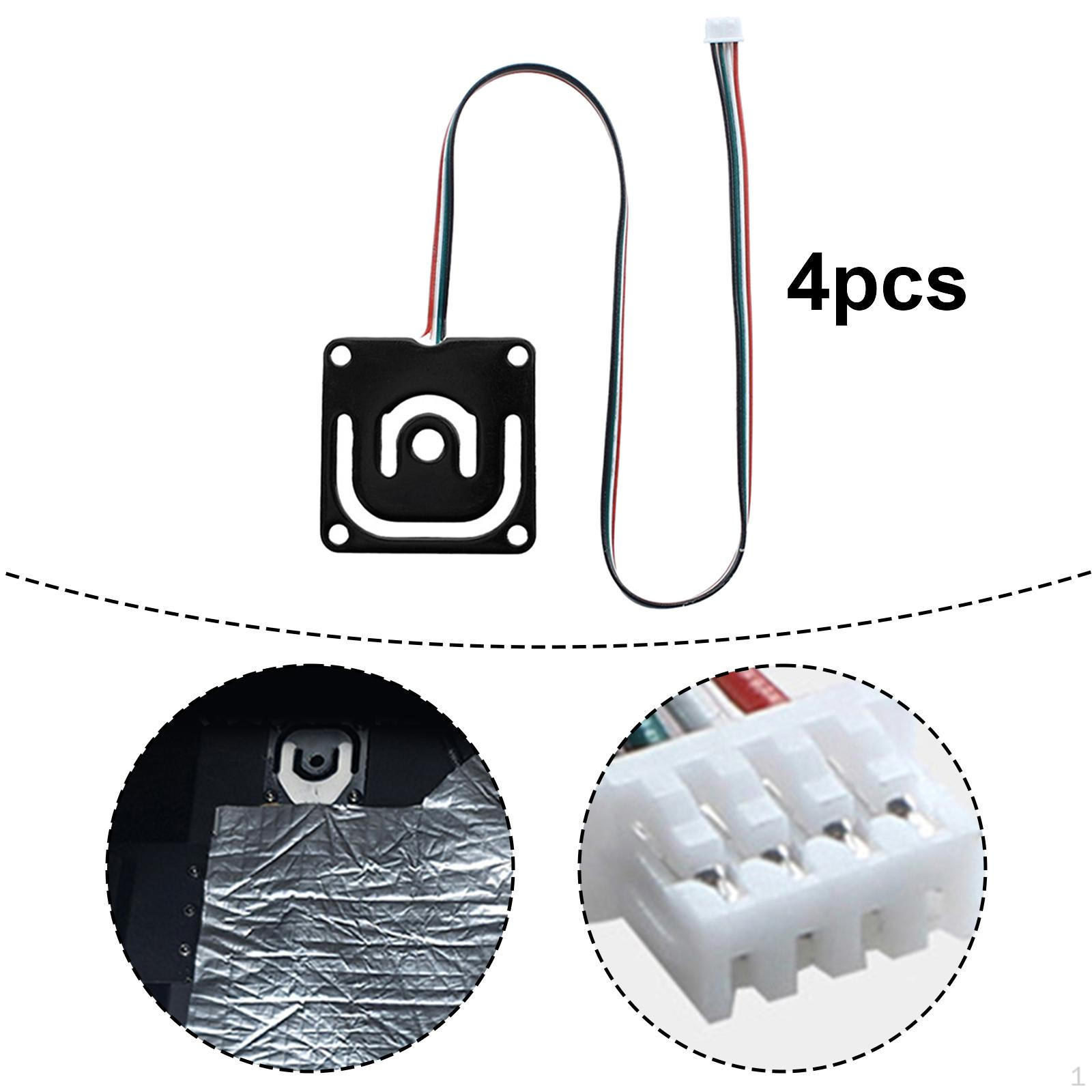 

Датчик деформации давления кровати 3D-принтер Аксессуары Компактный профессиональный Эффективный с температурой 4 pieces