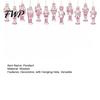 Christmas Souvenir Gifts for Friends Pink Wooden Nutcracker Hanging Ornaments Tree Decorations, Soldier Elegant Figures Seasonal Display Pendants Home