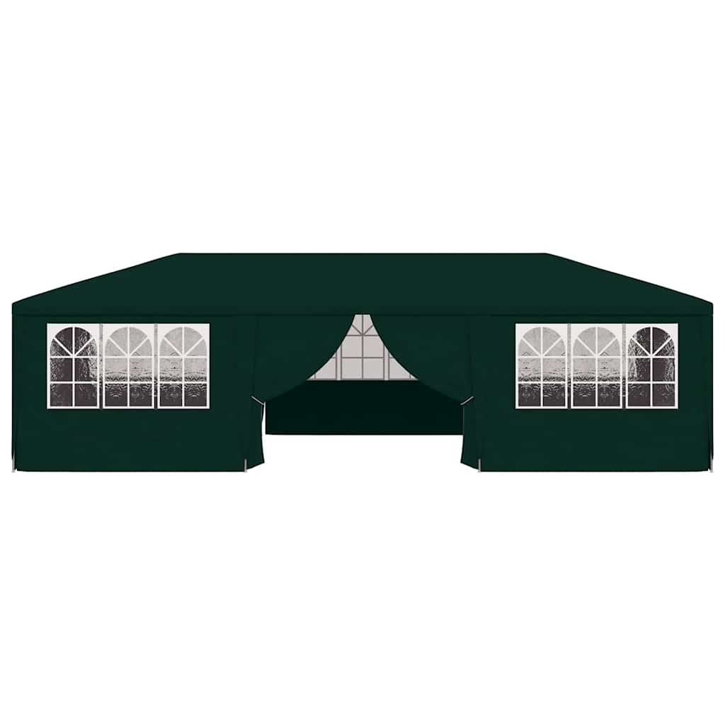 Professional Party Tent with Side Walls 4*9 M Green 90 G M²