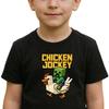 Mine-craft Chicken Jockey T Shirt, Mine-craft Gamer T Shirt, Pixel Mine-craft Ga