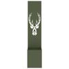 Garden Privacy Screen Canvas Olive Green 32 X 32 X 150 Cm