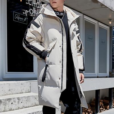 The New Winter Men's Down Jacket Mid-length Pie Overcomes