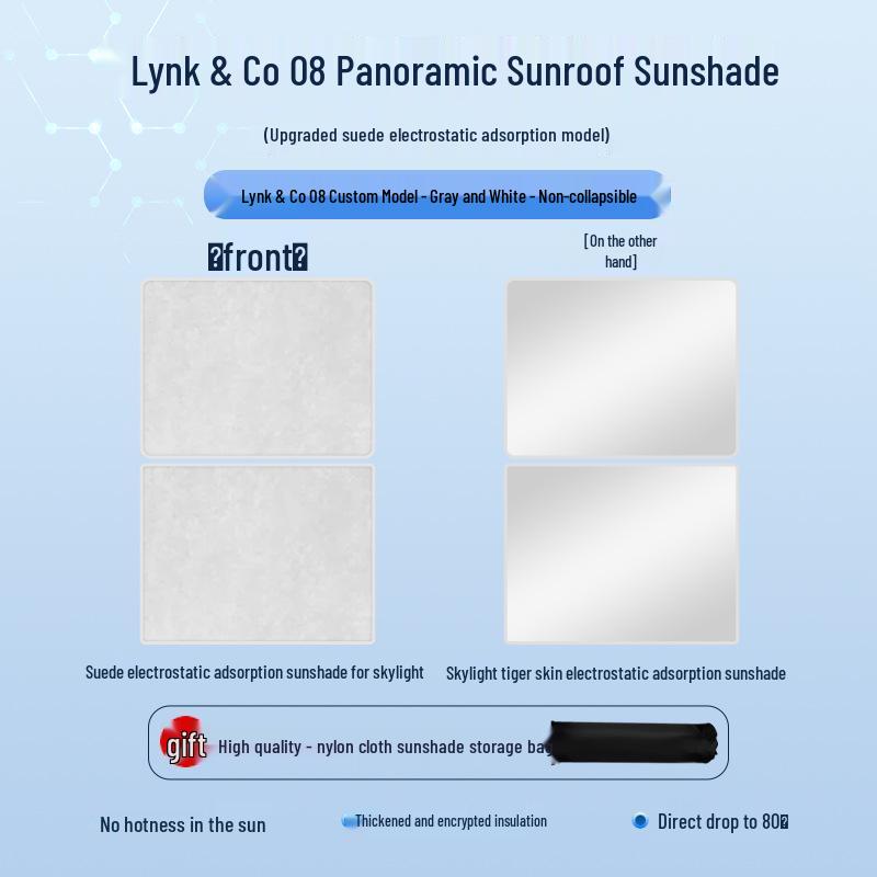 Lynk & Co 23 Model 08 Sunroof Sunshade: Heat Insulation & Privacy Protection