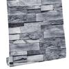 Self Adhesive Wallpaper 3D Simulation Brick Designed Thickened Paper Wall Stickers for Decoration