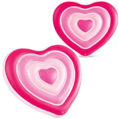 Inflatable Beach Mattress Heart 155 X 135 Cm INTEX 58727
