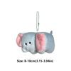 Cartoon Beanie Eyes Animal Pendant Soft Cartoon Bag Charms Creative Plush Doll Key Chain  Kids