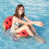 Fashion Shade Swimming Bed Swimming Tube Bagel Lounge Inflatable Swimming Pool for Adults Swimming Ring Air Mat Pool Raft Swimming Summer