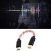 Type C to Type C Headphone Amplifier Cable Single Crystal Wire Sound Transmission for Mobile Phone Accessories