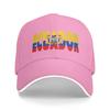 Ecuador Flag Caps For Unisex Trendy Baseball Cap  Trucker Hat Casual Headewear Adjustable