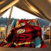 1pc Flash superhero Outdoor Flannel Throw Blanket Soft, Lightweight & Warm