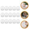 Empty Christmas Snow Globes Transparent Water Balloon 10 Cm Globe With Lid Clear Cookie Container Home Storage Box Empty
