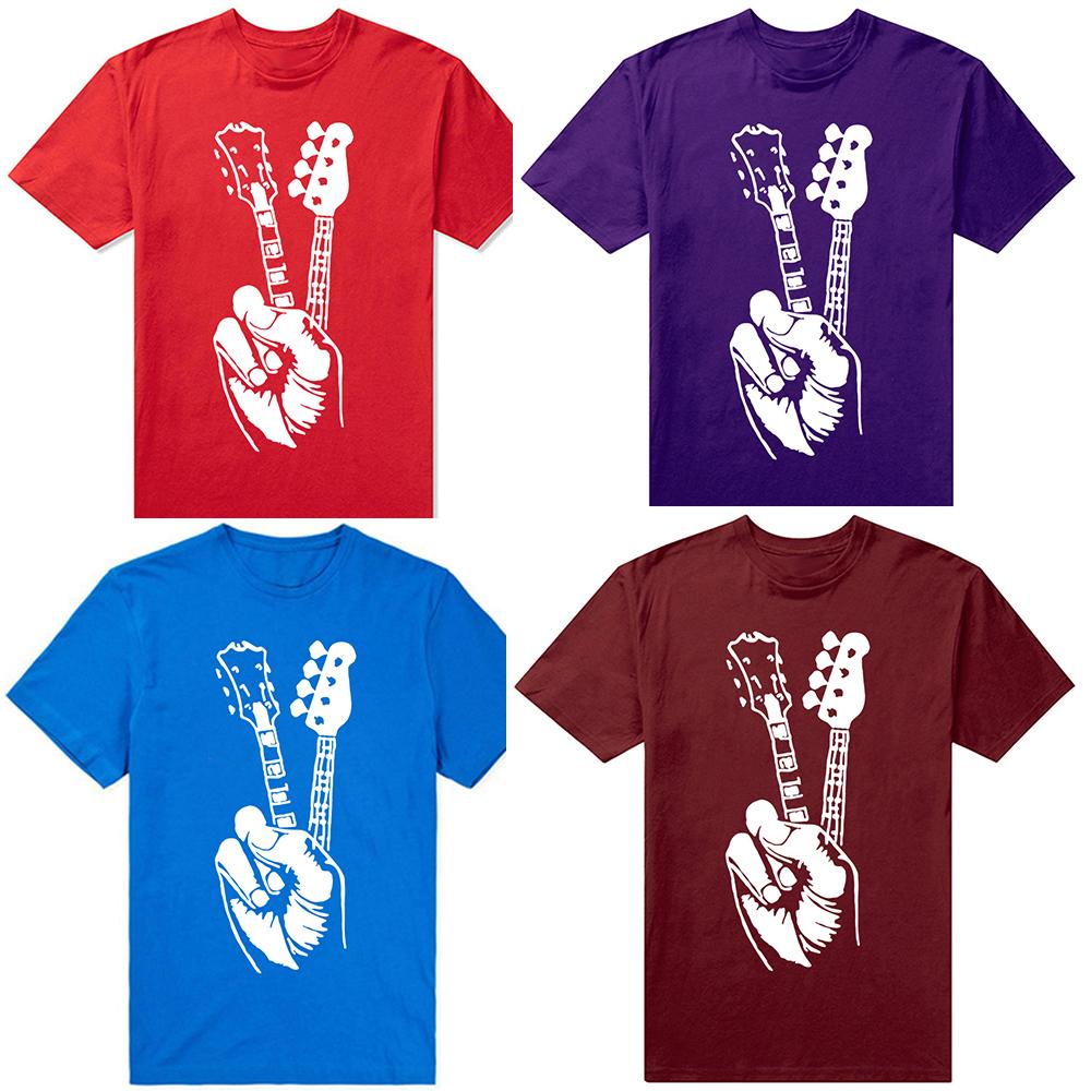 Funny Electric Bass Guitar T Shirts Graphic Cotton Streetwear Short Sleeve Music Hip Hop Rock Tshirt Musician Guitarist