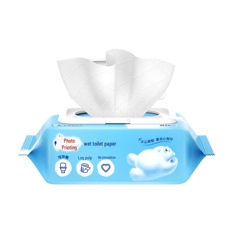 

Влажная туалетная бумага Xinxiangyin - 80 листов, нежные салфетки для взрослых, очищают и стерилизуют, бесплатная доставка