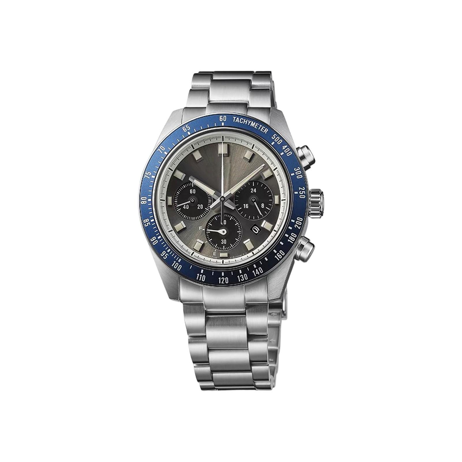 

Изысканные мужские часы с шестью стрелками и полным функционалом One Size