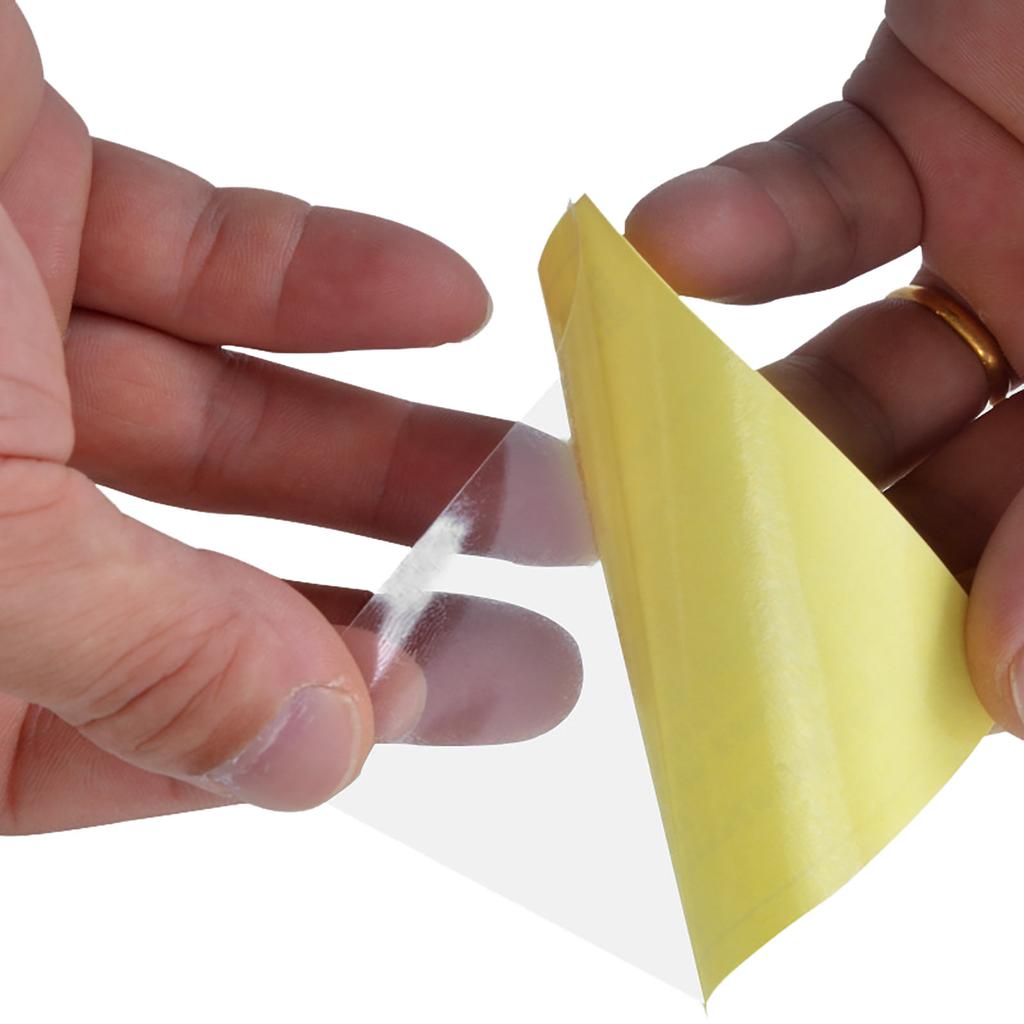 10 Pieces Iatable Patch Repair Kit Self-Adhesive Vinyl Repair Patch Transparent PVC Repair Patches For Swimming Pools
