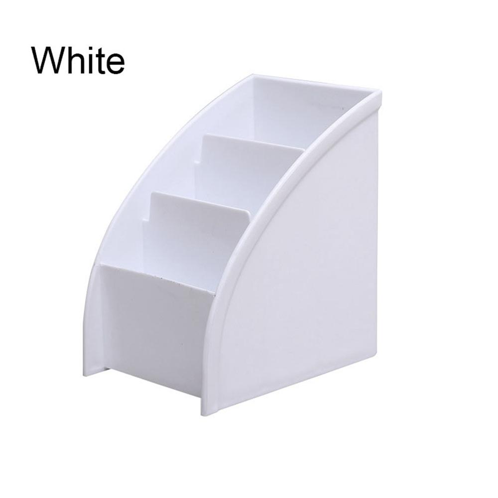 

Органайзер для дома и офиса, ящик для хранения канцелярских принадлежностей, подставка-держатель для пультов дистанционного управления, настольный органайзер для косметики белый