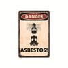 New Public Hazard Warning Sign Metal Tin Garden Signs Decorative Painting Frameless Hanging Paintings Living Room Home Decor