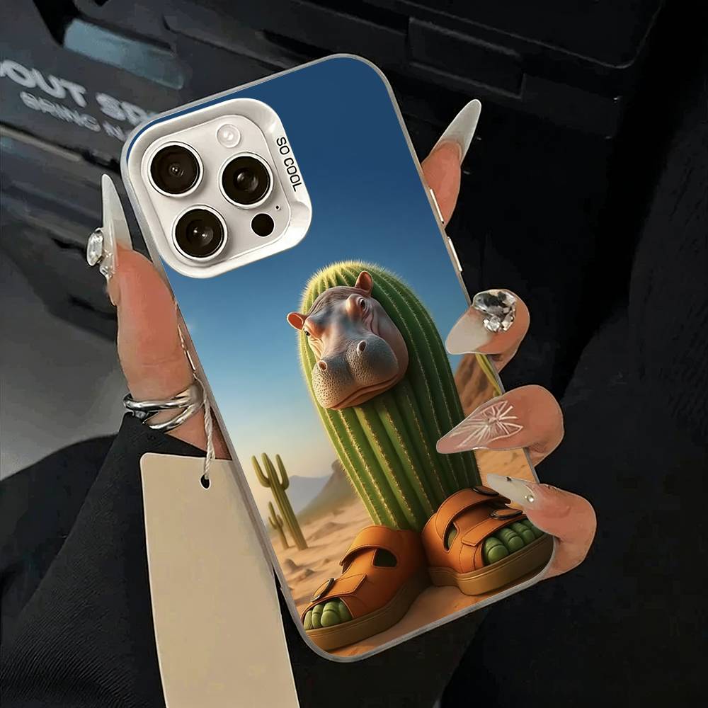 

Brainrot Tralalero Phone Case For iPhone 11 12 13 14 15 16Pro Max Plus white Sliver Phone Cover iPhone16Plus