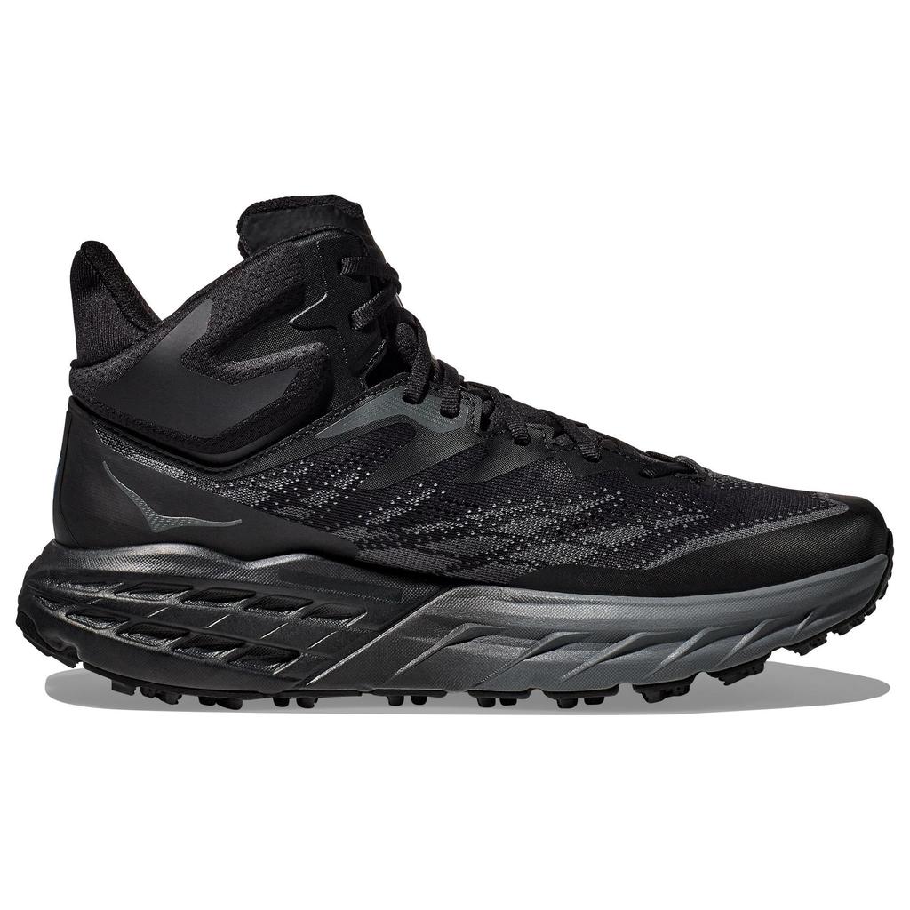 HOKA Speedgoat 5 Mid GORE-TEX Triple Black Men Sneakers 1127918-BBLC