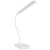LED Eye Protection Lamp Bendable USB Charging Three Gears Table Light Office Home White 1901