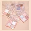 Bright Four-color Waterproof Long-lasting Eye Shadow Valentine's Day Gift