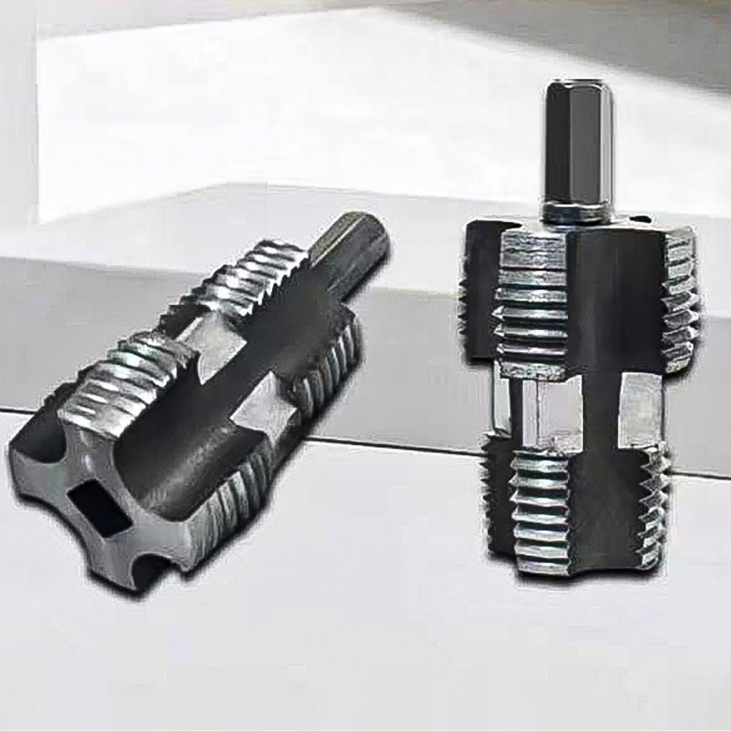 Water Pipe Internal Thread Opener Tapered Pipe Thread Tap Water Pipe Thread Opener For PVC Plastic Pipe Accessories