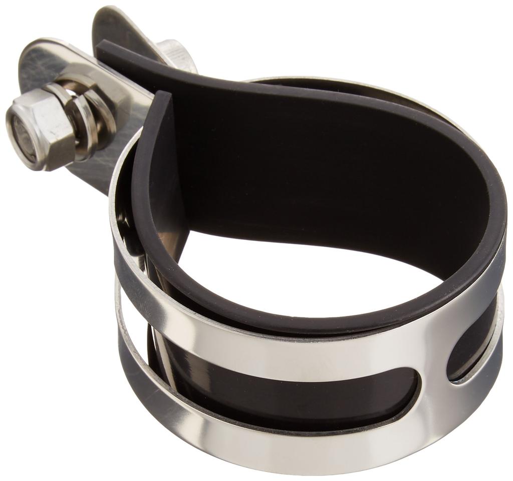 Kijima 209-267 Motorcycle Parts Muffler Band 2.4 inches (60 mm) Bunker Type General Purpose Stainless Steel