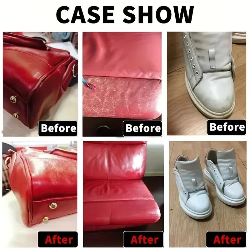 Leather coloring paste-three colors(white,brown,black),suitable for shoes,bags,sofas-repair,restore faded and scratched leather