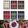 Decorative Christmas Balls Festive Ornaments Holiday Displays Decorative Tree Balls Set Accessory Vibrant Colors