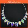 Water Diamond Geometric Drop Necklace For Party And Gift For Women