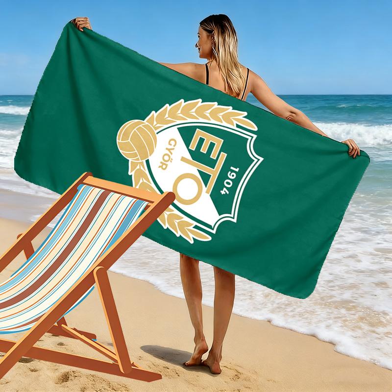 Gyori ETO 2D Flat Print Beach Towel, Large Soft Quick Dry Towel for Beach Camping Swimming