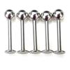 90/45 Pcs Mixed Styles Stainless Steel Eyebrow Navel Belly Lip Tongue Nose Piercing Bar Ring Labret Barbell Tunnel Body Jewelry
