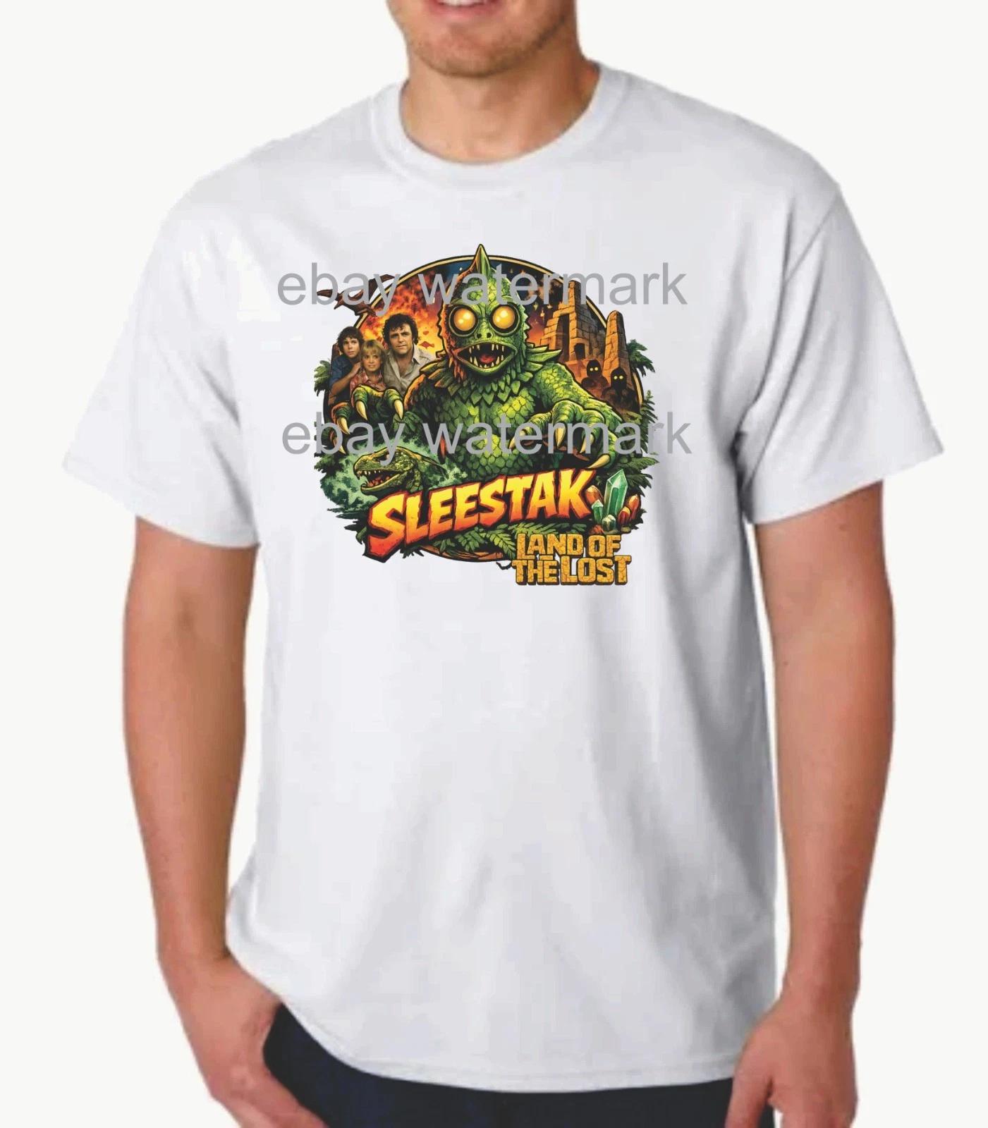 LAND OF THE LOST T-T-shirt TEE KROFFT SLEESTAK dinosaur 4XL