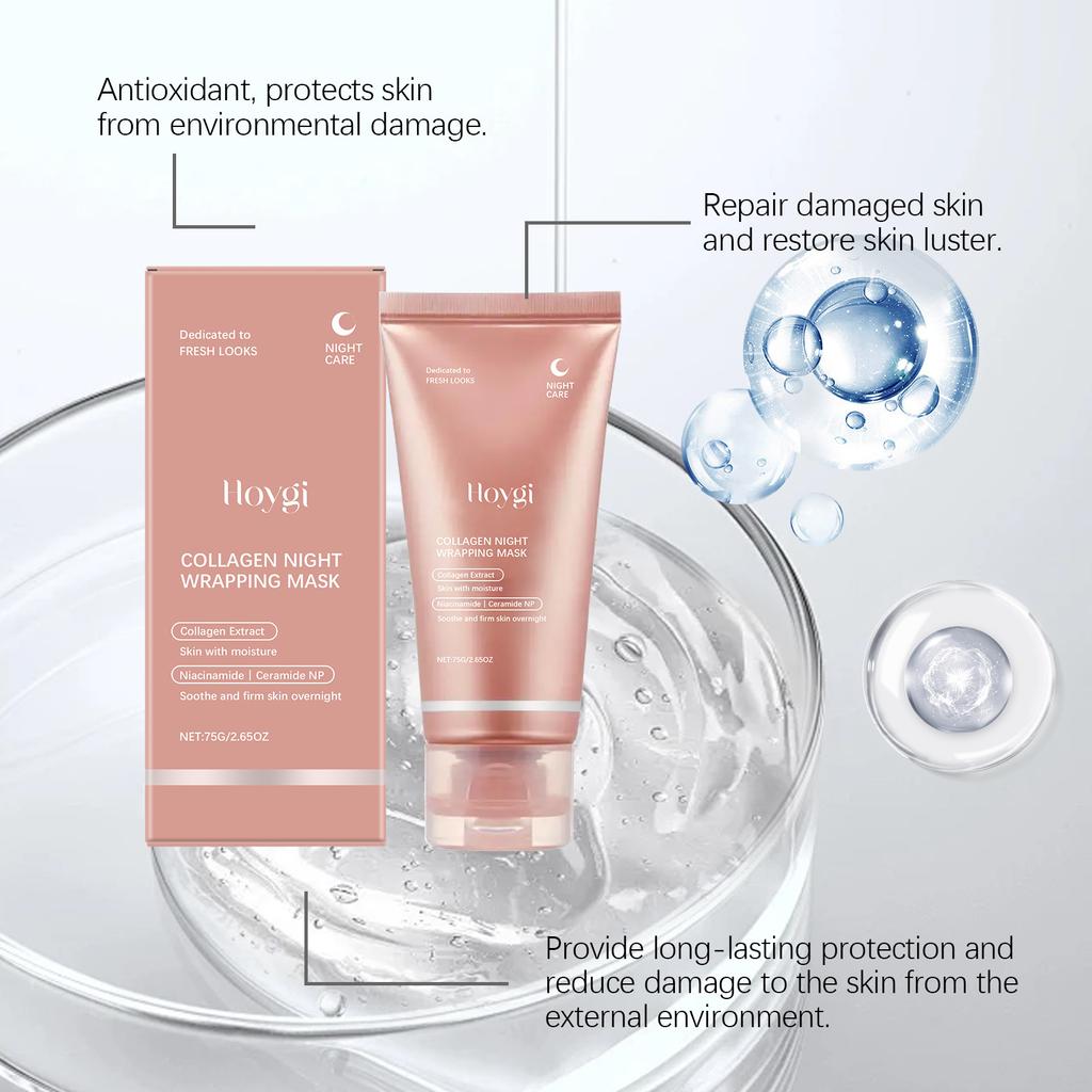 HOYGI Collagen Peel Off Mask Deep Clean Pores Remove Blackheads Moisturizing 100ml