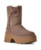 Ugg [Women] Unique Twin Face Heel Boots (Esmi Boots) - Caribou / 1171533-Crbo