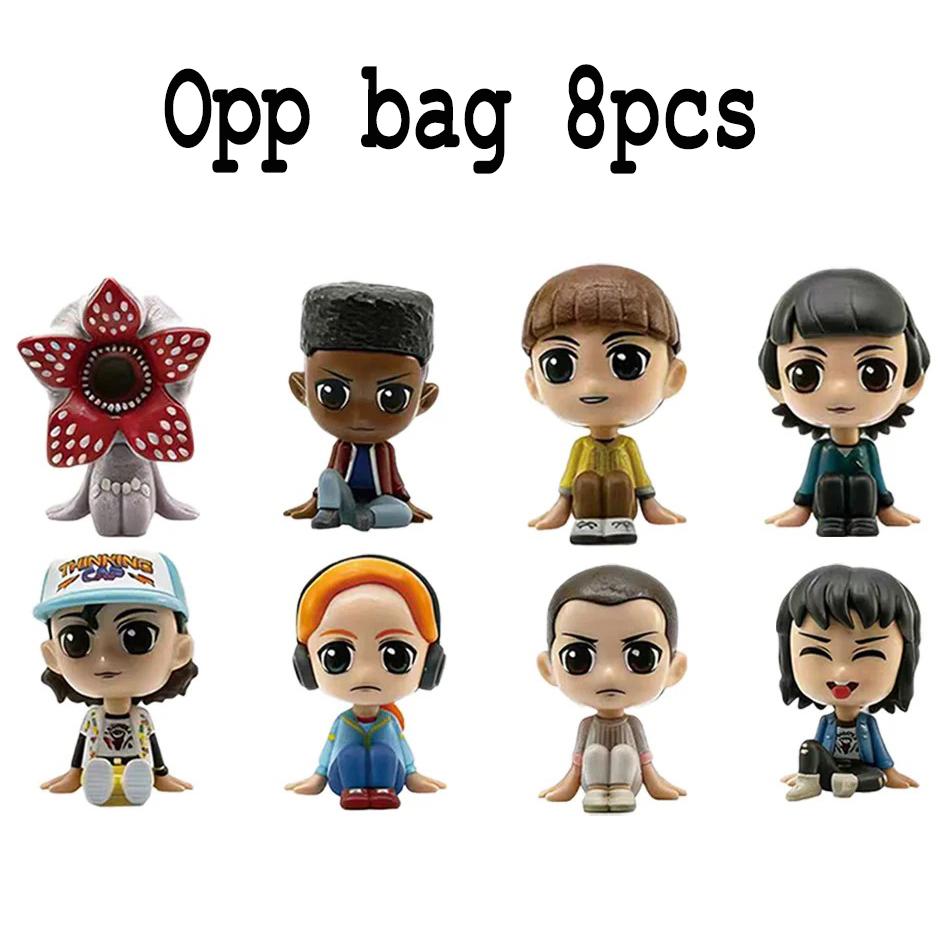 Bestseller Anime Figur Jane Ives/Will Byers/Mike Wheeler Actionfigur Cosplay Vinyl Ornament Figuren Spielzeug Neuestes Jahr Geschenk