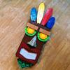 252Pcs Moc Life-Size Aku-Aku Mask  Building Blocks Christmas Gift Toy To Develop Patience And Concentration