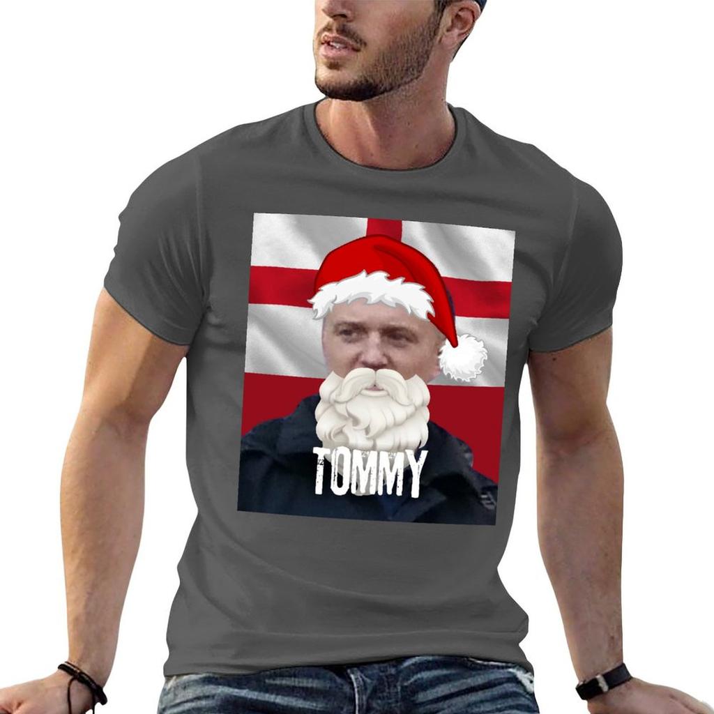 Tommy Christmas TShirt No Iron Casual Short Sleeve Top