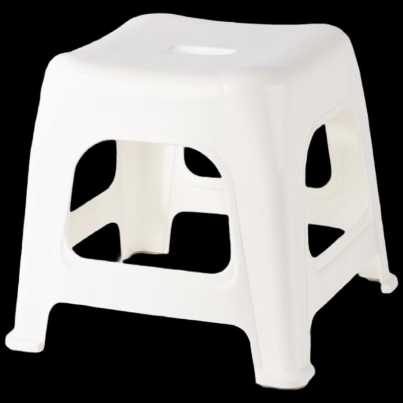 SPACEXPERT Thickened Plastic Short Stool